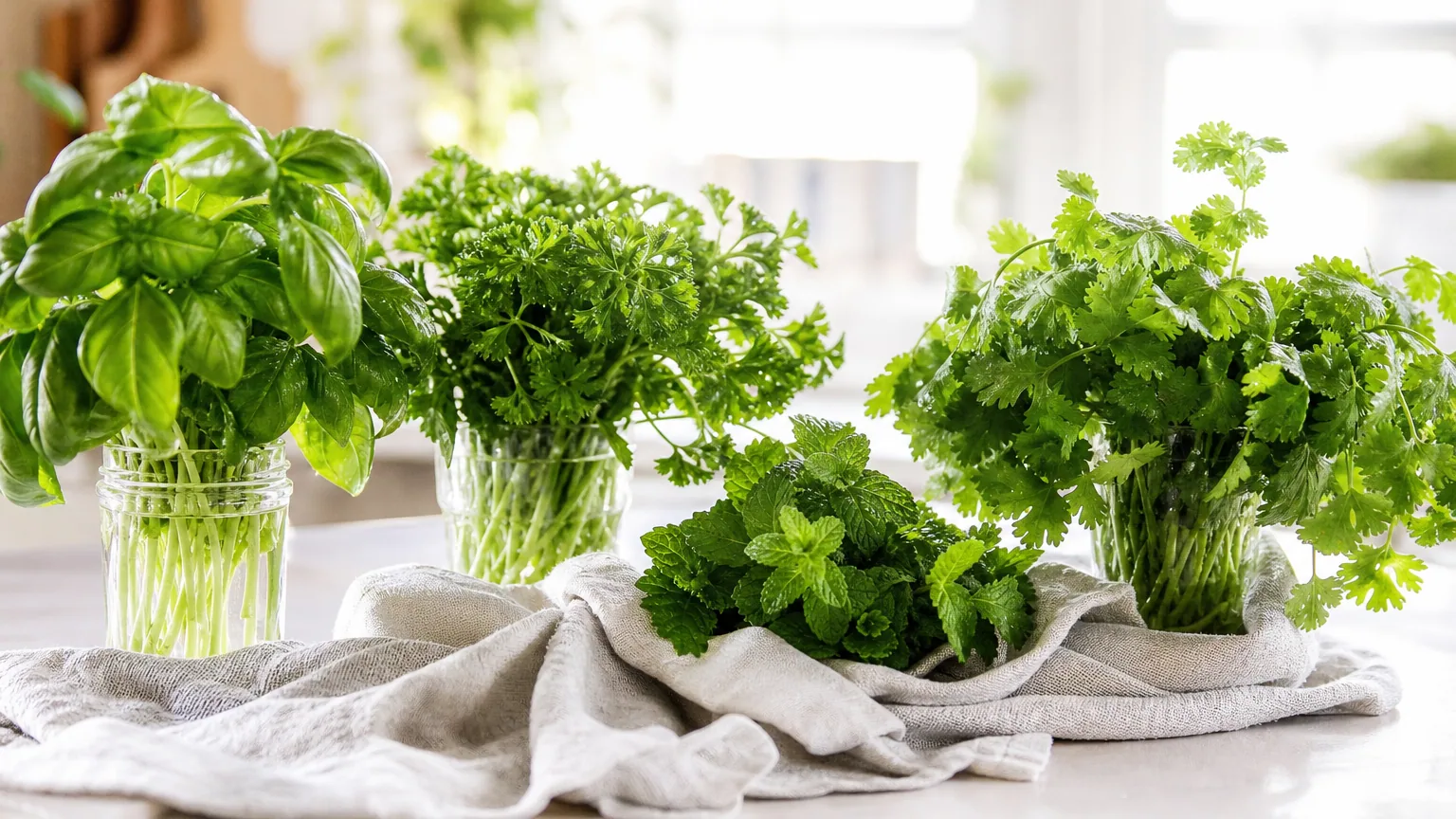 Conserver les herbes aromatiques fraîches longtemps : les méthodes qui marchent