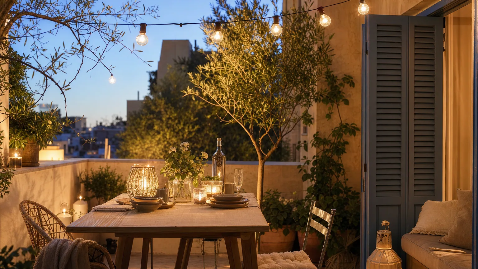 Éclairer son balcon ou sa terrasse pour de belles soirées d'été