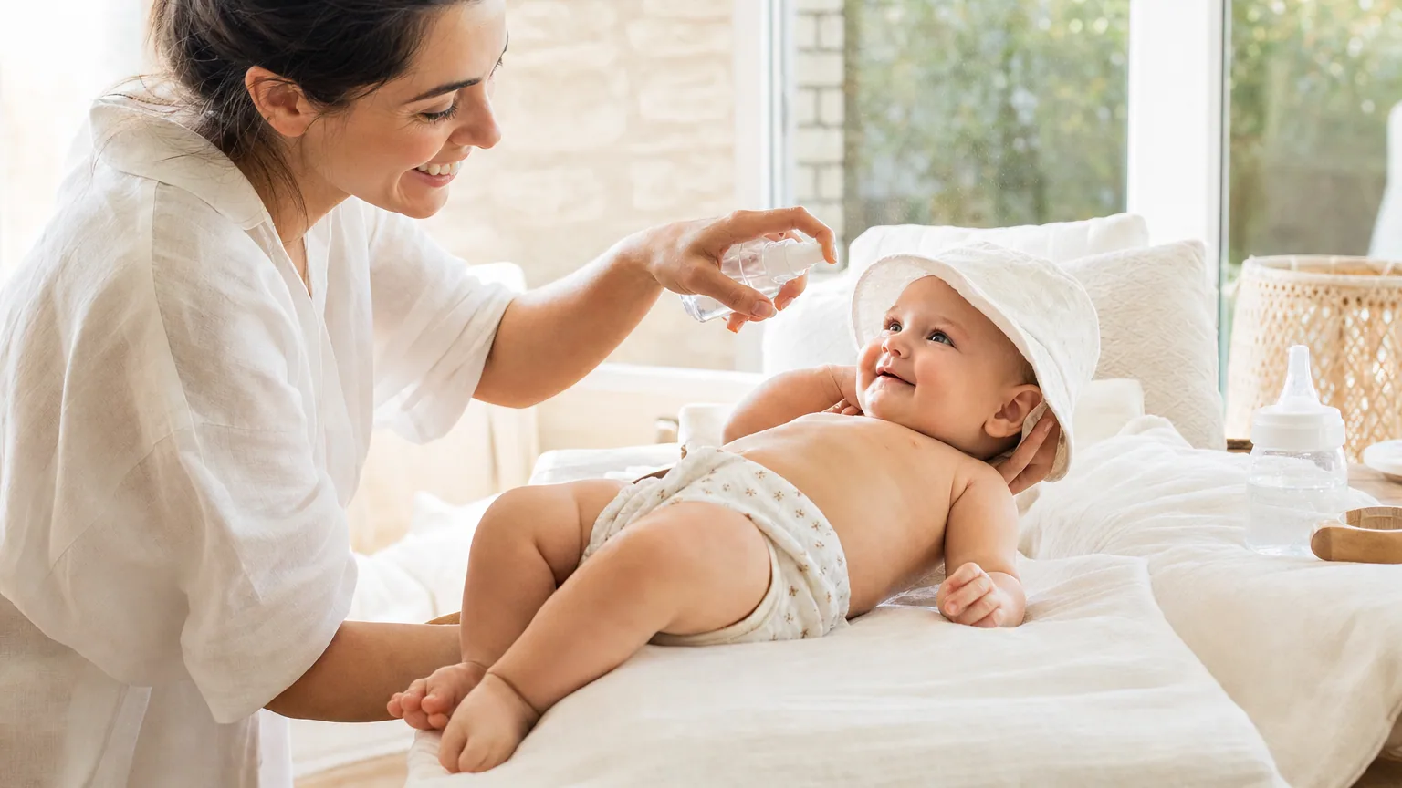 Canicule : protéger les bébés et les jeunes enfants de la chaleur
