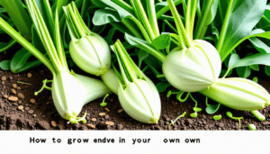 découvrez comment cultiver des endives dans votre jardin avec ces étapes simples et rapides pour une récolte réussie.