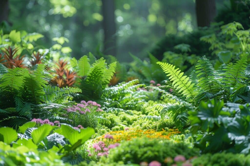 Comment planifier un jardin de plantes de forêt ?