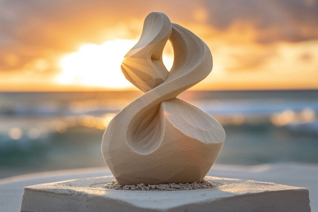 La sculpture sur sable et son impact sur le bien-être mental