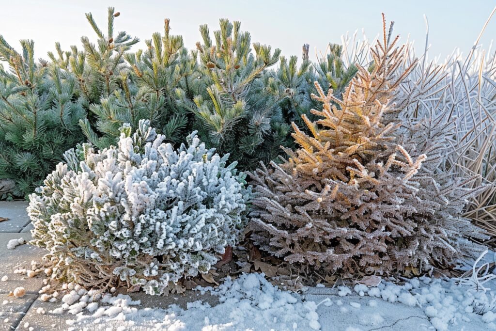 Méfiez-vous des microclimats dans votre jardin, déplacez les plantes sensibles au gel hors de ces zones si vous le pouvez.