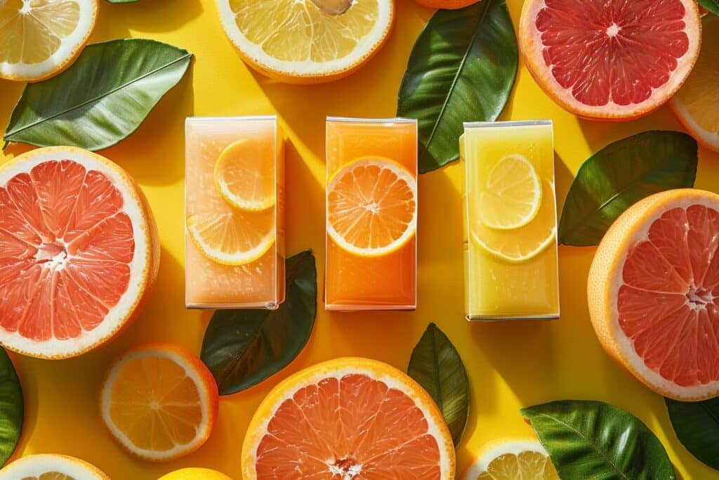 Quelques produits à base de vitamine C