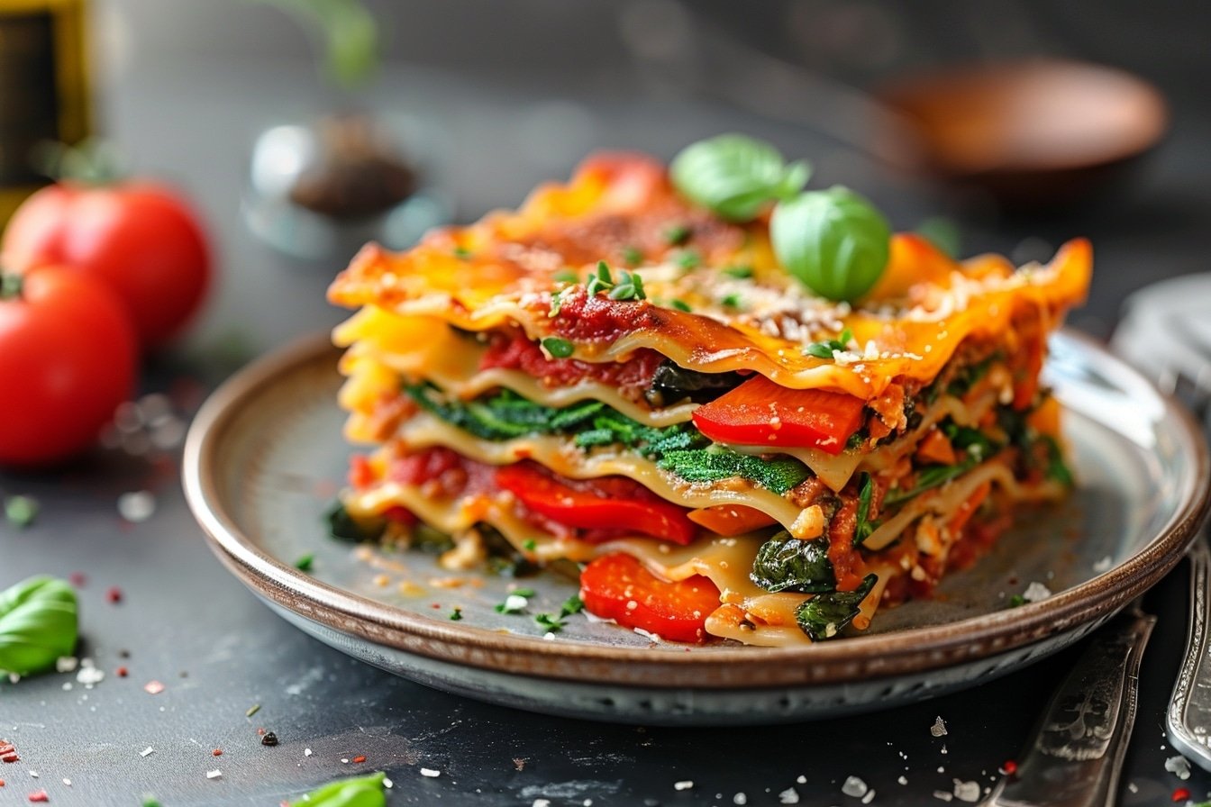 Recette lasagne végétarienne sans gluten
